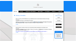 Desktop Screenshot of colegiodeprocuradoresdecadiz.com